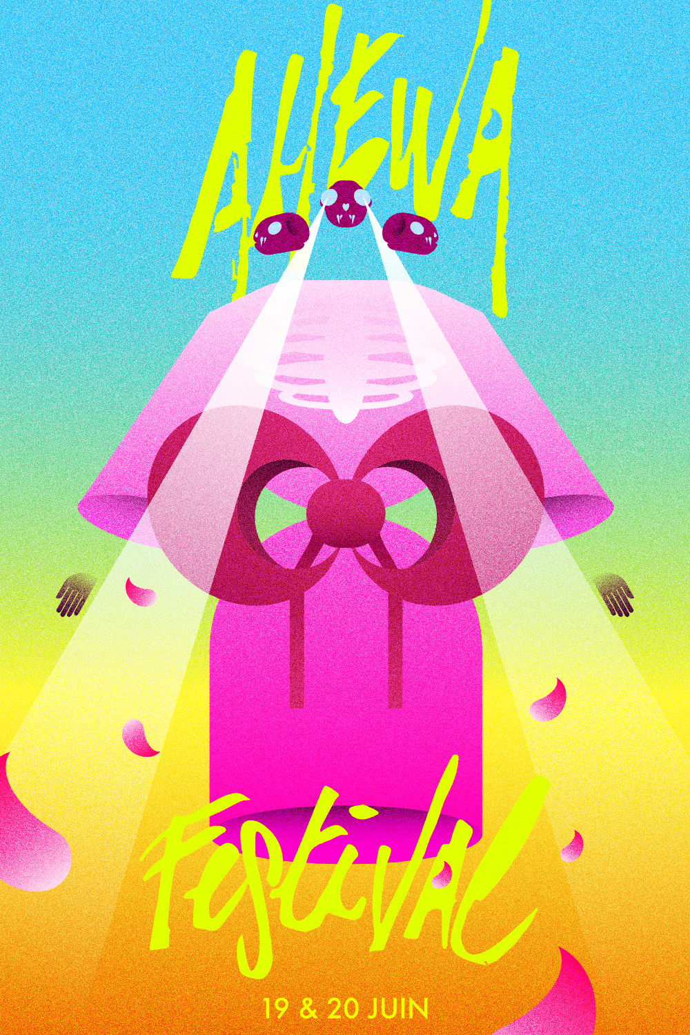 Affiche festival Ahewa — visuel 1