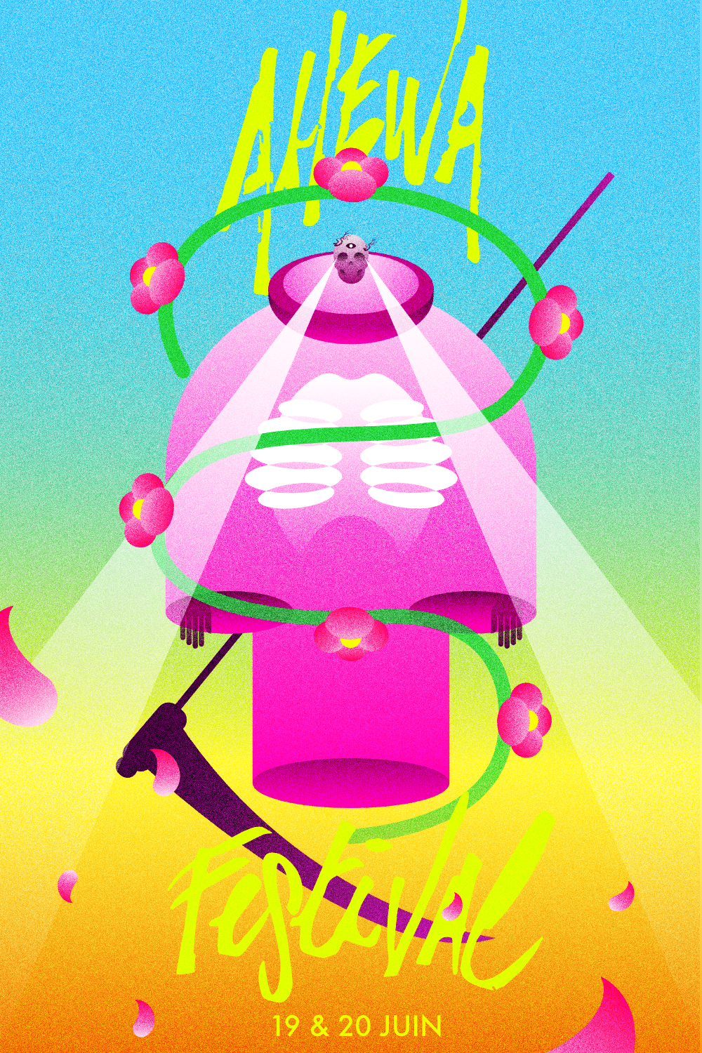 Affiche festival Ahewa — visuel 2