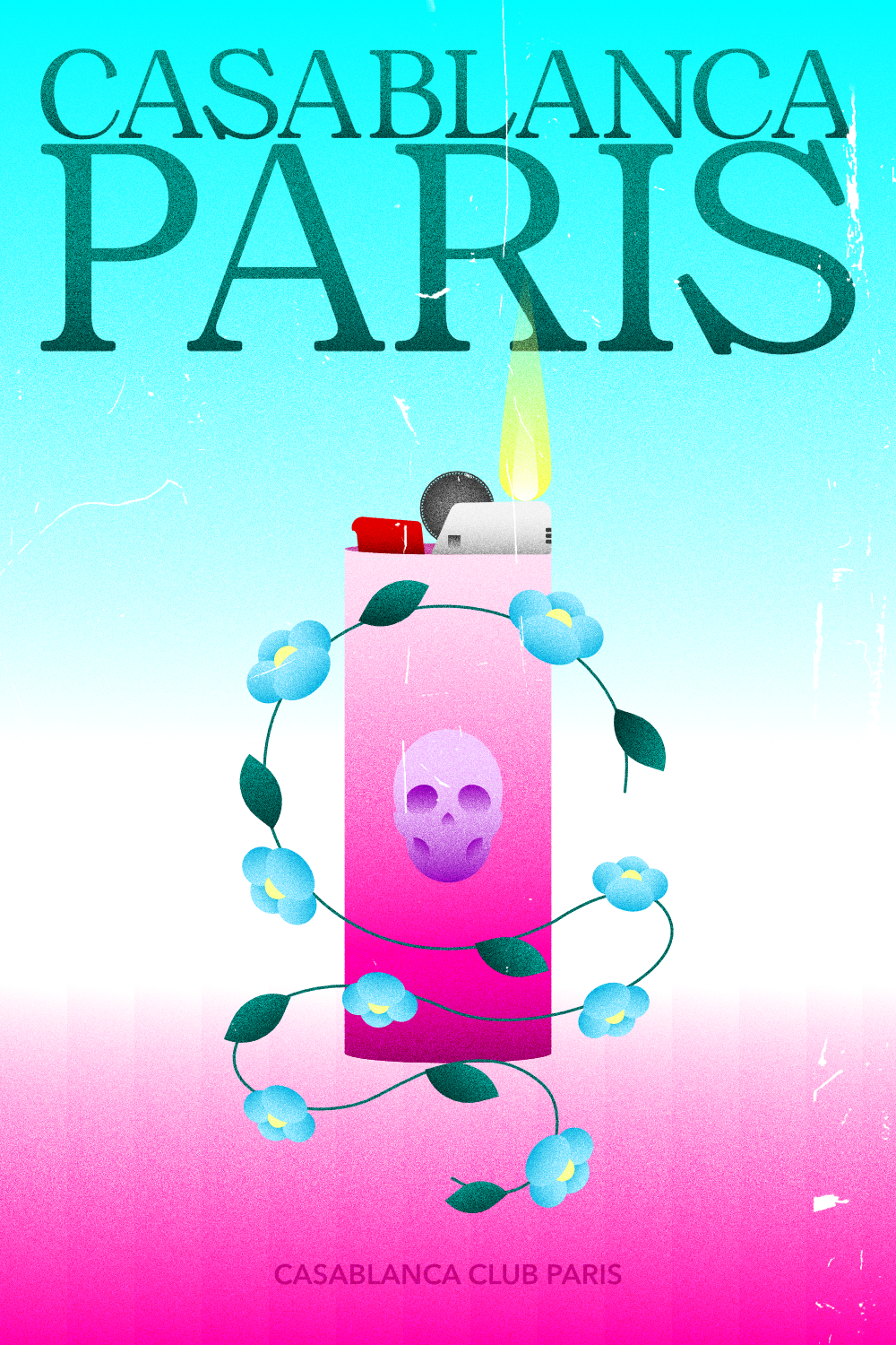 Affiche Casablanca Paris — visuel 2
