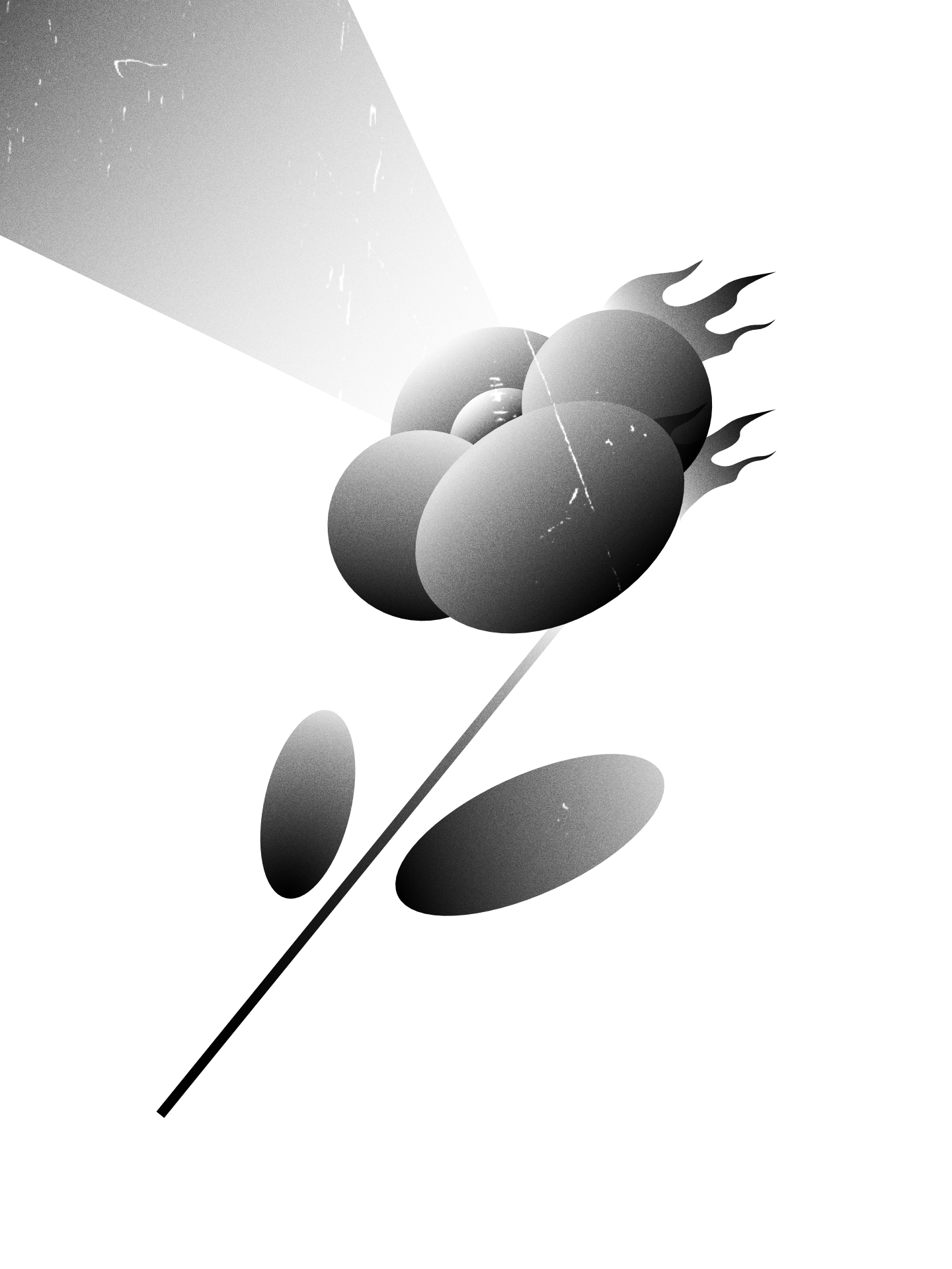 Illustration Noir et Blanc — visuel 7