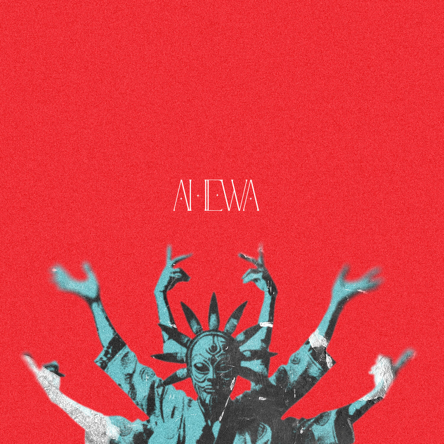 Visuel principal pochette d'album Skandr × Ahewa